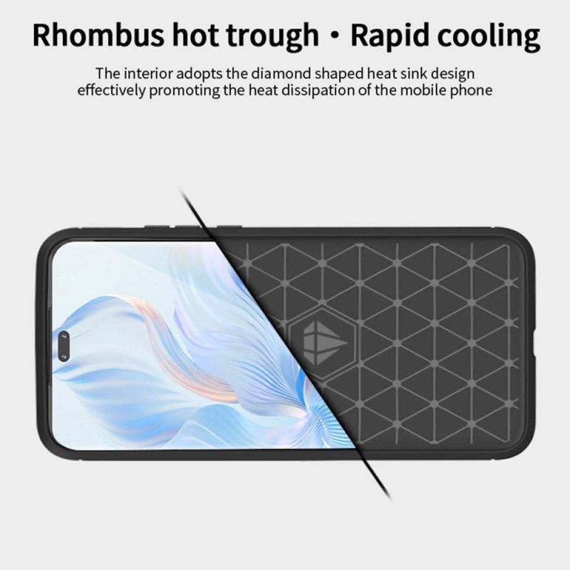 Case Honor 90 Pro Mofi-harjattu Hiilikuitu