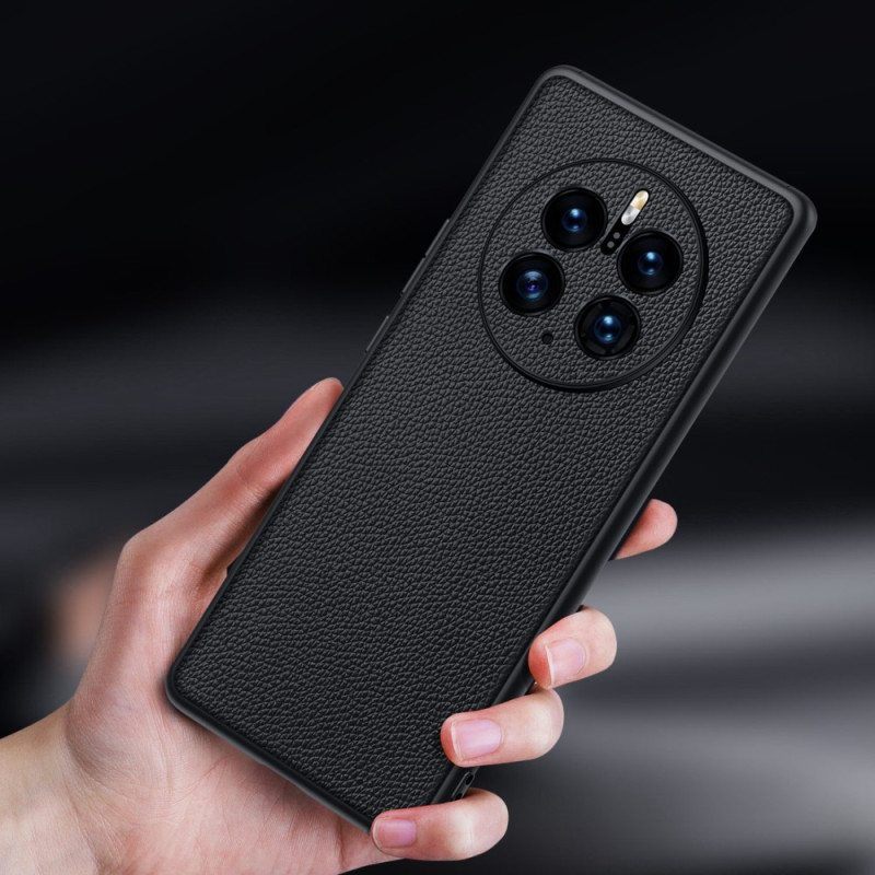 Case Huawei Mate 50 Pro Aitoa Litsi-nahkaa