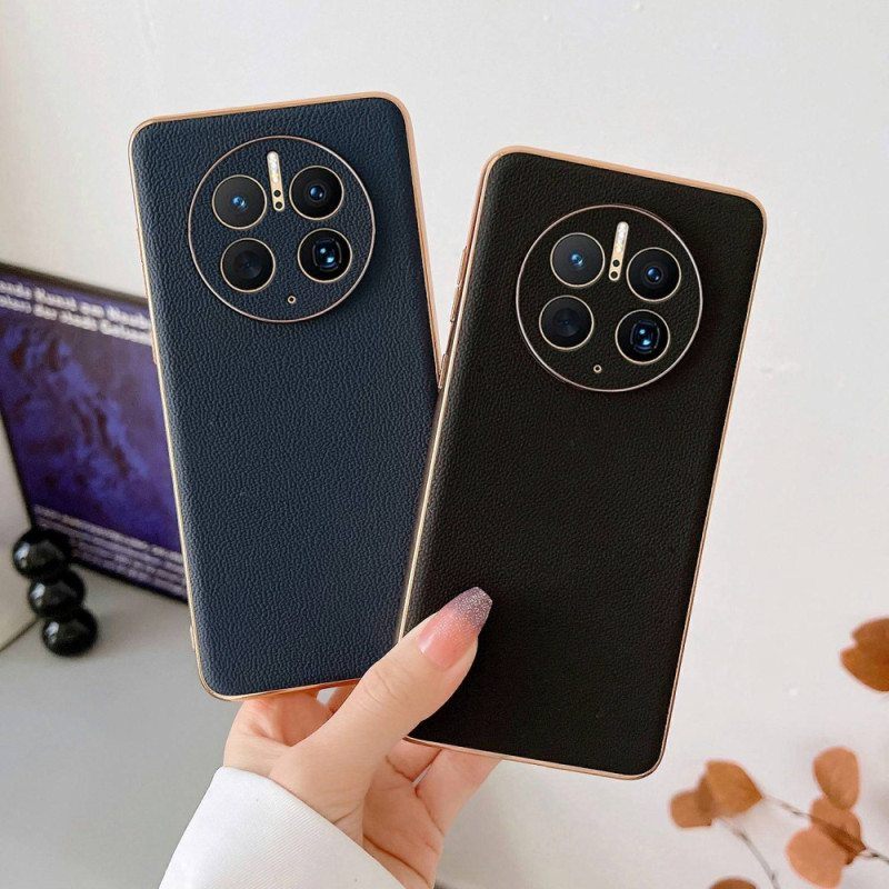 Case Huawei Mate 50 Pro Aitoa Nahkaa Eleganssia