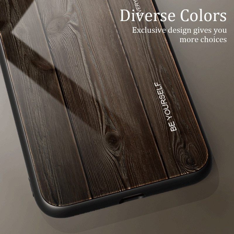 Case Huawei Mate 50 Pro Wood Design Karkaistu Lasi