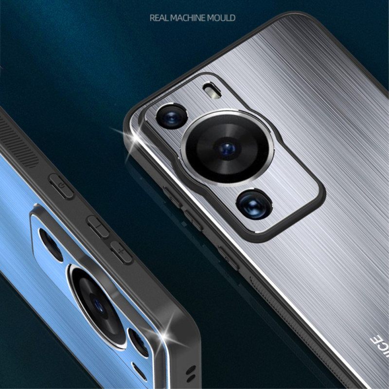 Case Huawei P60 Pro Harjattua Alumiinia