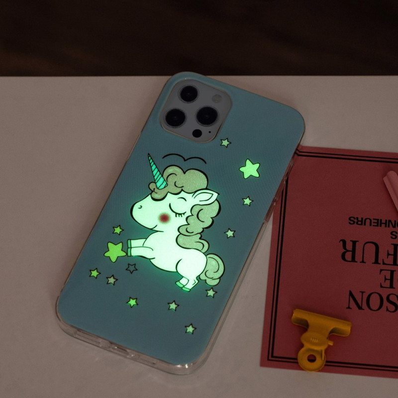 Case iPhone 15 Pro Max Fluoresoiva Yksisarvinen