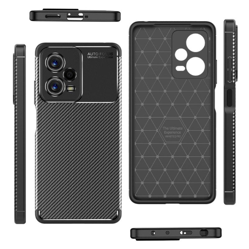 Case Poco X5 Pro 5G Joustava Hiilikuiturakenne