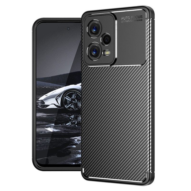 Case Poco X5 Pro 5G Joustava Hiilikuiturakenne