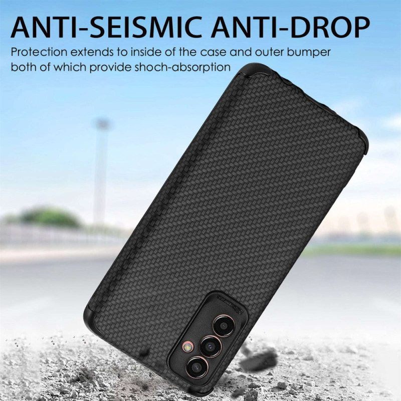 Case Samsung Galaxy M13 Hiilikuituvahvisteiset Kulmat