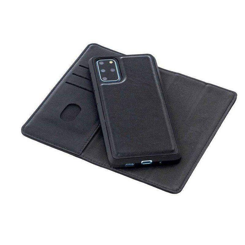 Case Samsung Galaxy S20 Plus / S20 Plus 5G Kotelot Flip Irrotettava Aitoa Nahkaa