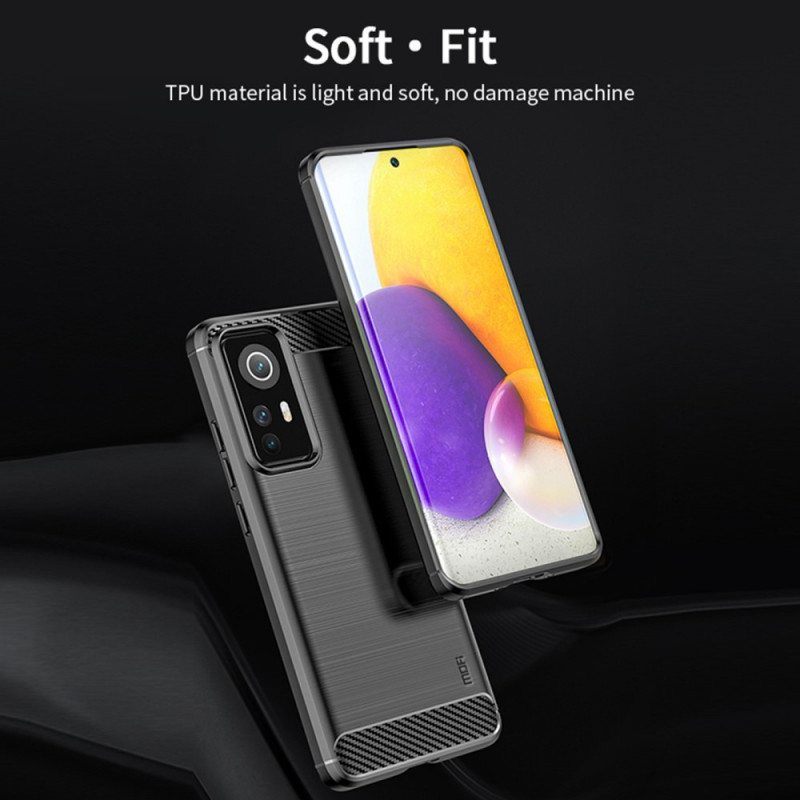 Case Xiaomi 12 / 12X Mofi Harjattu Hiilikuitu