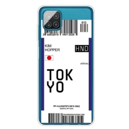 Case Samsung Galaxy A12 / M12 Boarding Pass Tokioon