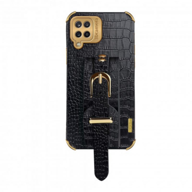 Case Samsung Galaxy A12 / M12 Croco Rannekoru