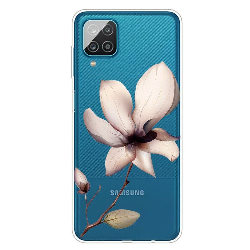 Case Samsung Galaxy A12 / M12 Floral Premium