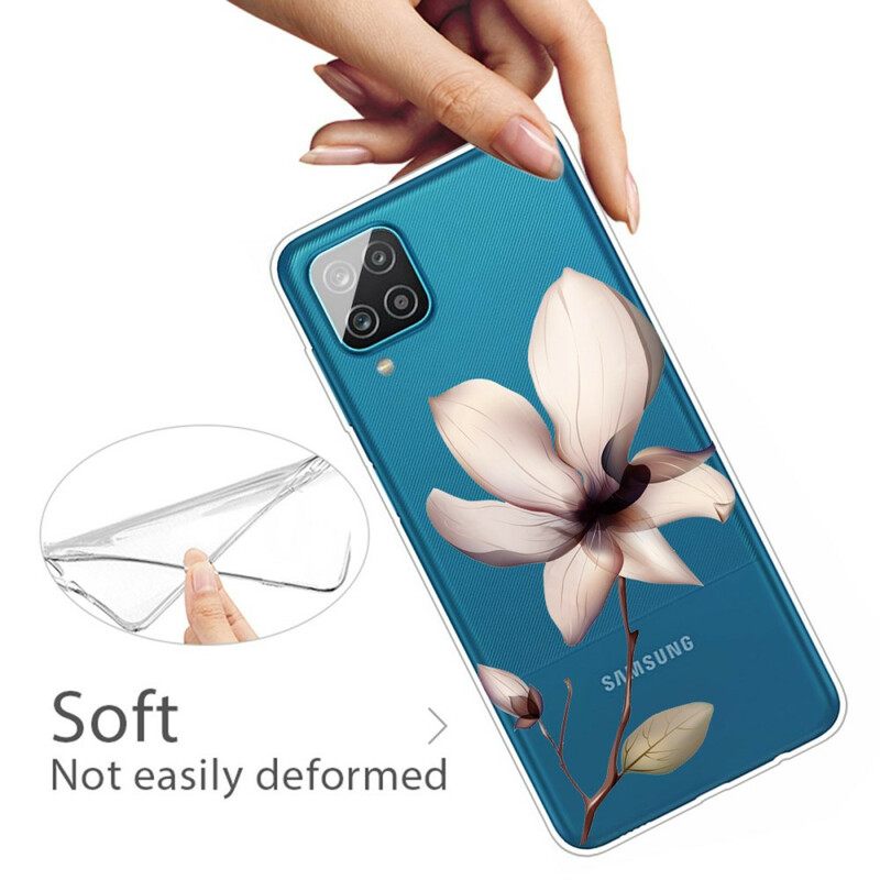 Case Samsung Galaxy A12 / M12 Floral Premium