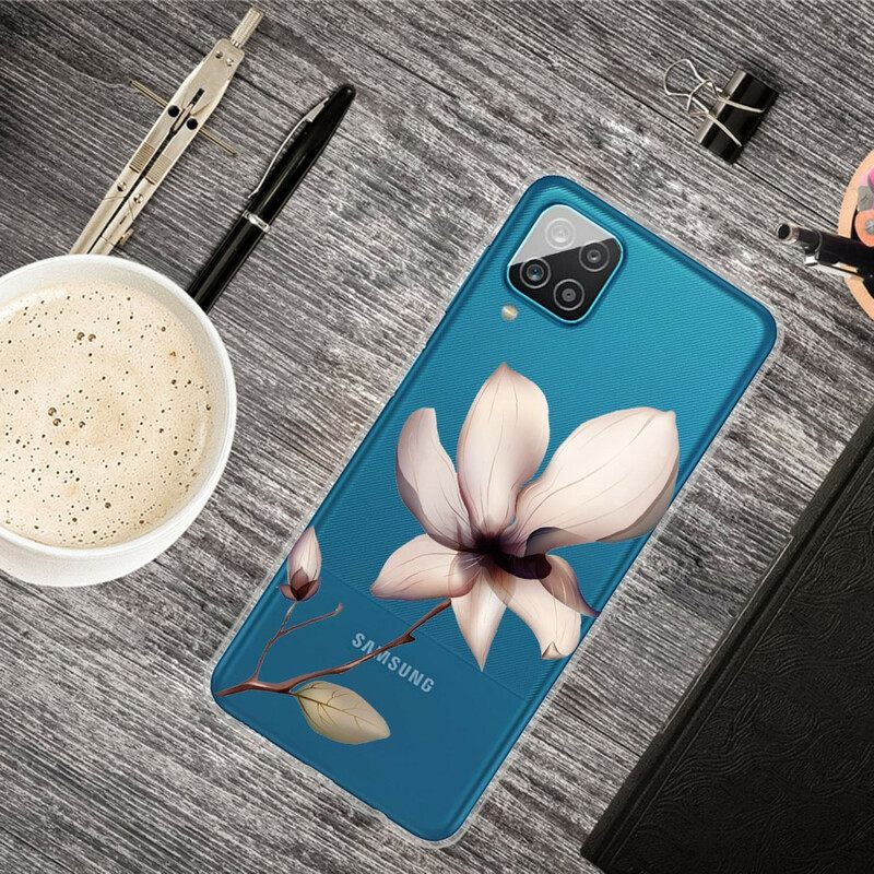 Case Samsung Galaxy A12 / M12 Floral Premium