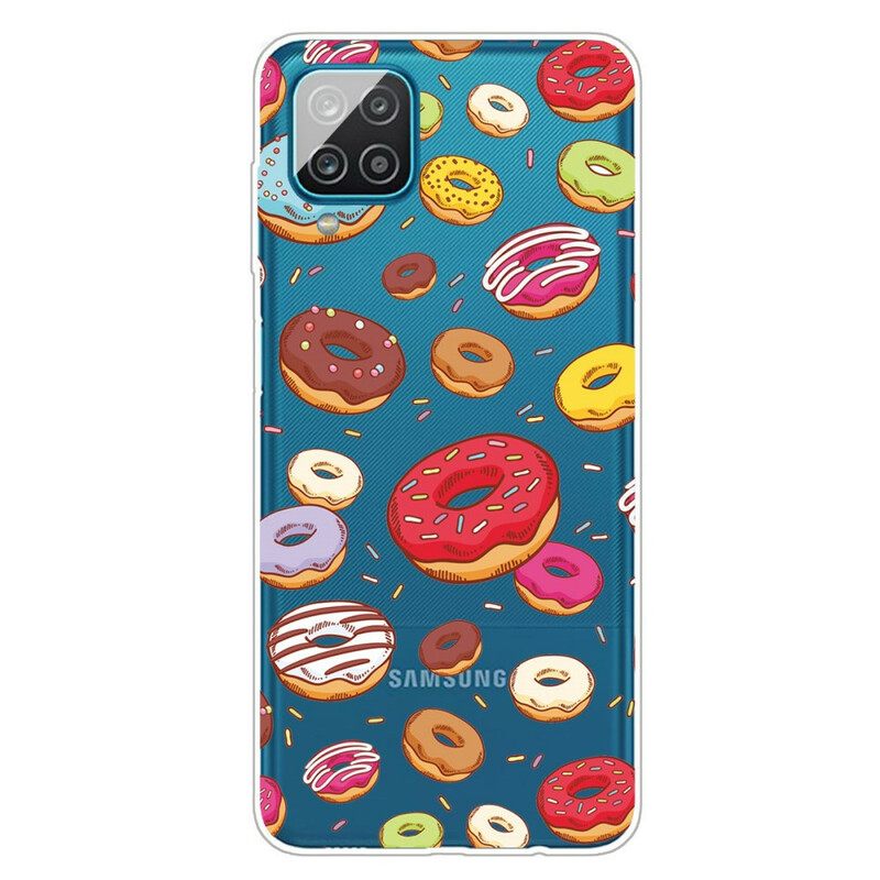 Case Samsung Galaxy A12 / M12 Love Donuts