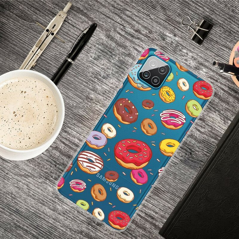 Case Samsung Galaxy A12 / M12 Love Donuts