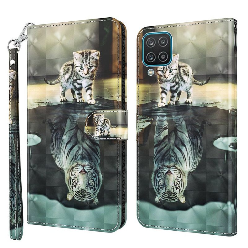 Flip Case Samsung Galaxy A12 / M12 Ernest The Tiger