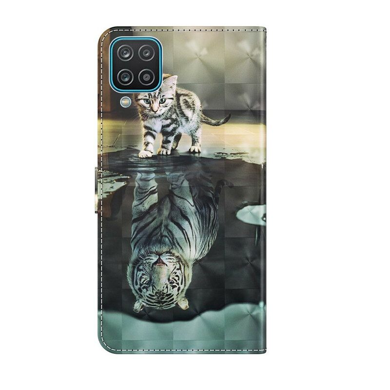 Flip Case Samsung Galaxy A12 / M12 Ernest The Tiger