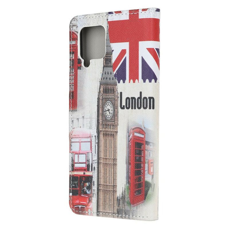 Flip Case Samsung Galaxy A12 / M12 London Life