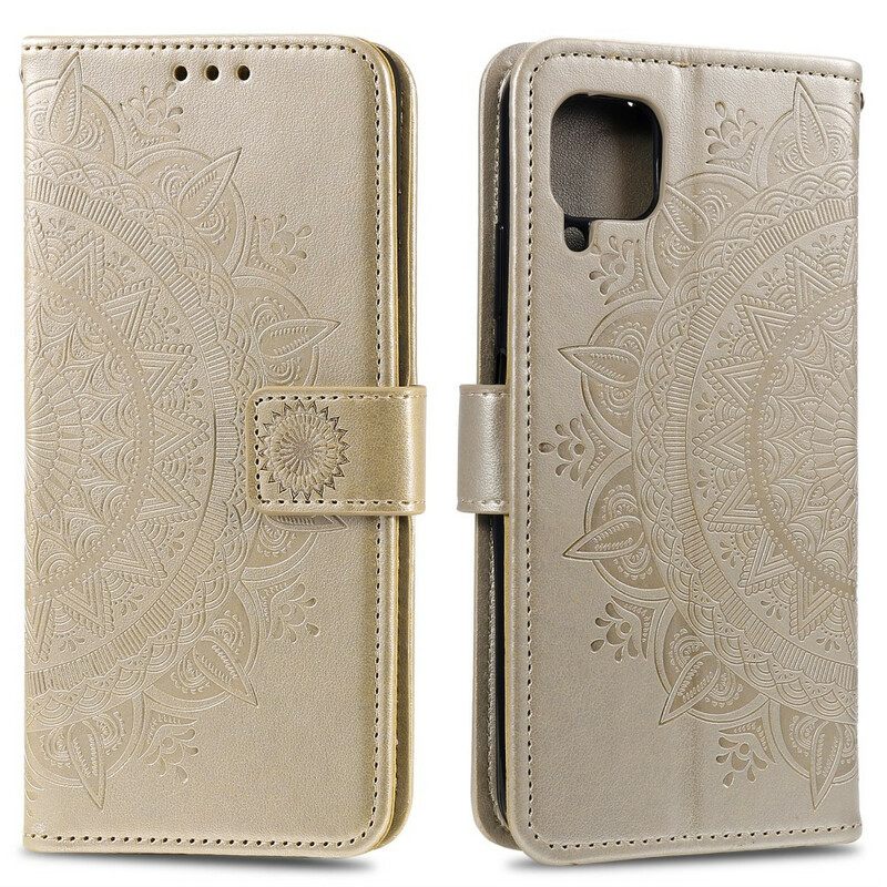 Flip Case Samsung Galaxy A12 / M12 Mandala Sun