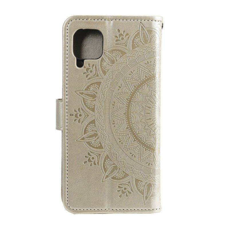 Flip Case Samsung Galaxy A12 / M12 Mandala Sun