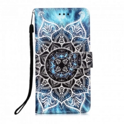 Flip Case Samsung Galaxy A12 / M12 Mandala Taivaalla