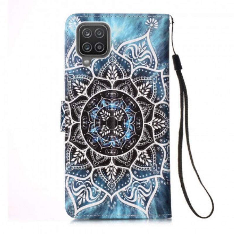 Flip Case Samsung Galaxy A12 / M12 Mandala Taivaalla