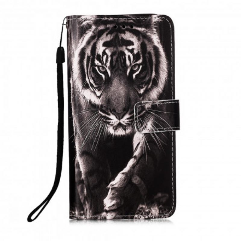 Flip Case Samsung Galaxy A12 / M12 Night Tiger