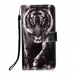 Flip Case Samsung Galaxy A12 / M12 Night Tiger