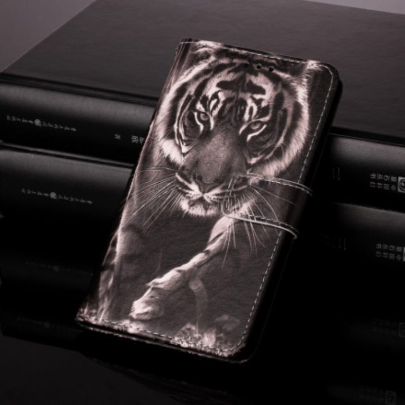 Flip Case Samsung Galaxy A12 / M12 Night Tiger