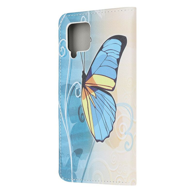 Flip Case Samsung Galaxy A12 / M12 Perhoset