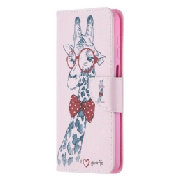 Kotelot Samsung Galaxy A12 / M12 Brainy Giraffe