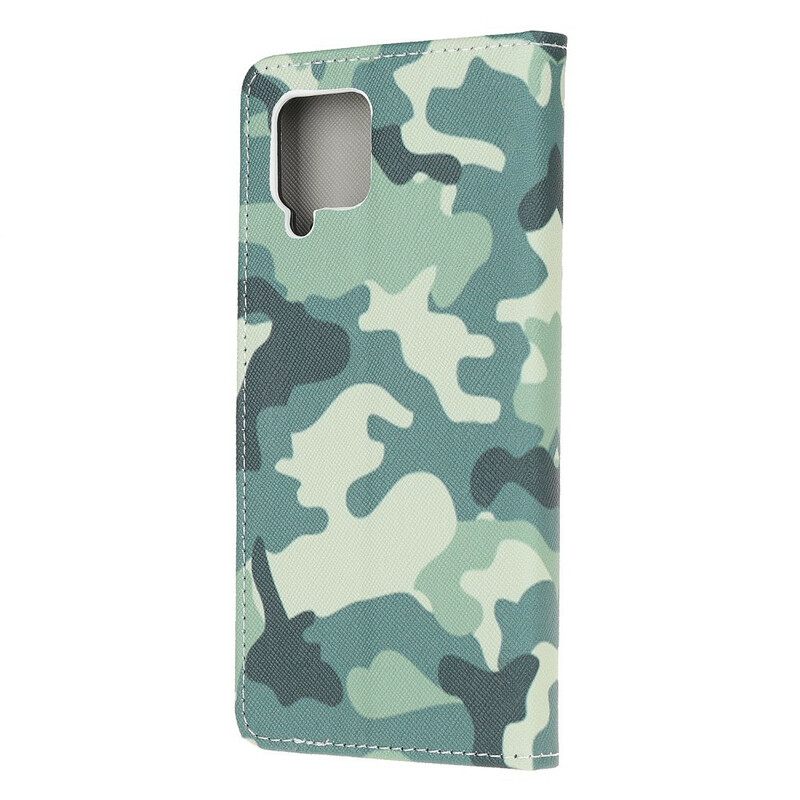 Kotelot Samsung Galaxy A12 / M12 Military Camouflage