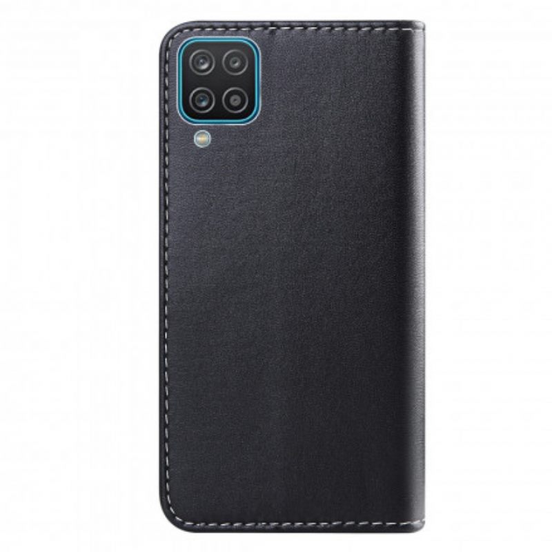 Kotelot Samsung Galaxy A12 / M12 Tricolor Leather Effect