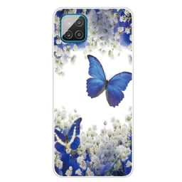 Kuori Samsung Galaxy A12 / M12 Butterflies Design