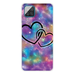 Kuori Samsung Galaxy A12 / M12 Chaised Hearts