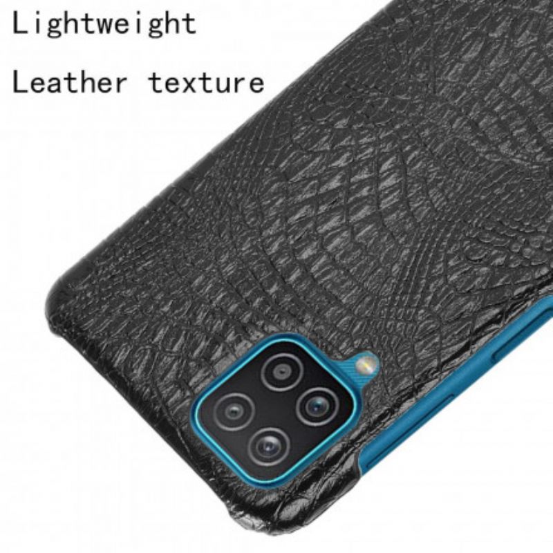 Kuori Samsung Galaxy A12 / M12 Crocodile Skin Effect