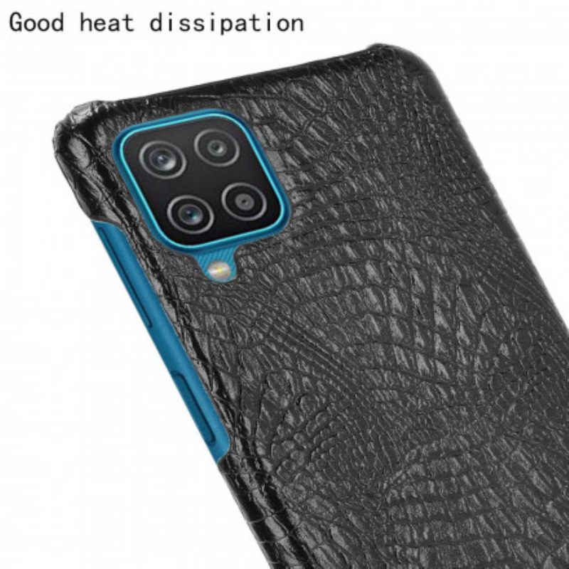 Kuori Samsung Galaxy A12 / M12 Crocodile Skin Effect