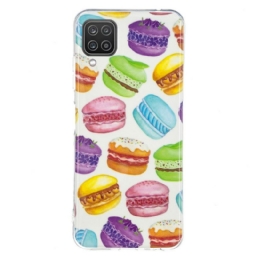 Kuori Samsung Galaxy A12 / M12 Fluoresoiva Macaroons