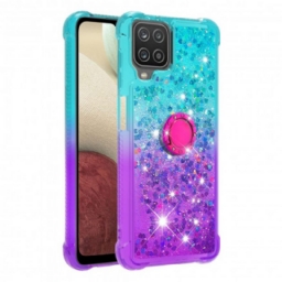 Kuori Samsung Galaxy A12 / M12 Glitter Ring Tuki