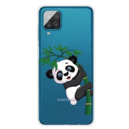 Kuori Samsung Galaxy A12 / M12 Seamless Panda On Bamboo