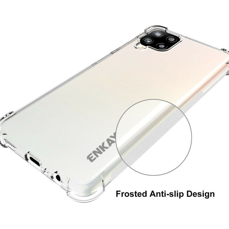 Kuori Samsung Galaxy A12 / M12 Transparent Enkay