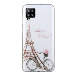 Kuori Samsung Galaxy A12 / M12 Transparent Hei Paris