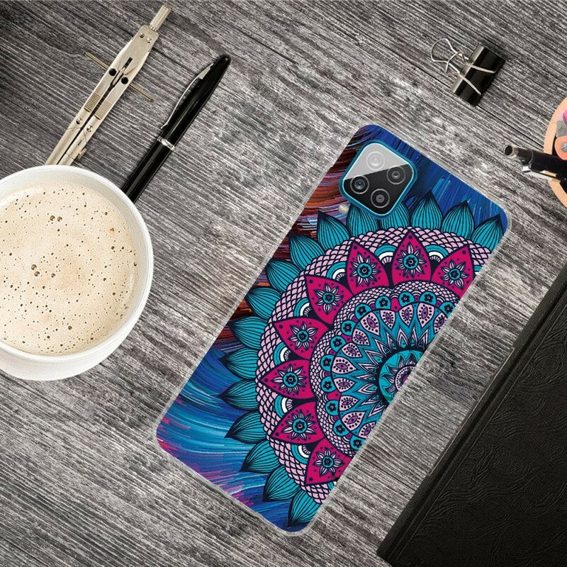 Kuori Samsung Galaxy A12 / M12 Värikäs Mandala