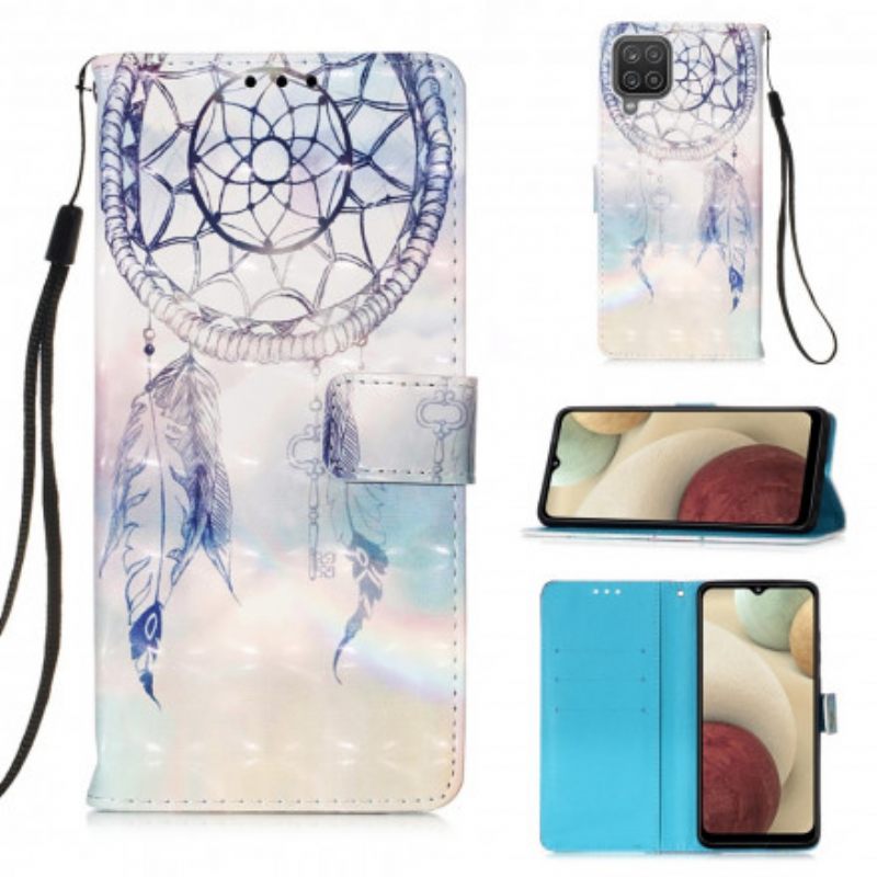 Nahkakotelo Samsung Galaxy A12 / M12 Pastel Dream Catcher