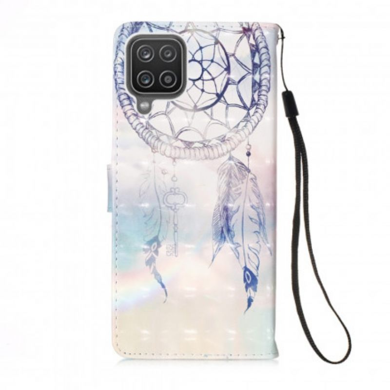 Nahkakotelo Samsung Galaxy A12 / M12 Pastel Dream Catcher