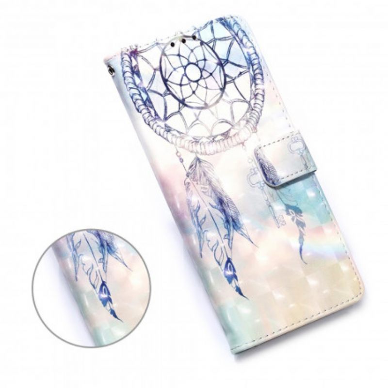 Nahkakotelo Samsung Galaxy A12 / M12 Pastel Dream Catcher