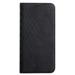 Puhelinkuoret Samsung Galaxy A12 / M12 Kotelot Flip Geo Leather Effect