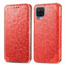 Puhelinkuoret Samsung Galaxy A12 / M12 Kotelot Flip Mandala