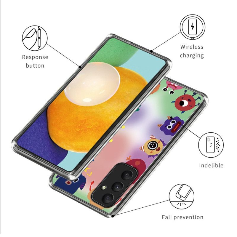 Case Samsung Galaxy A55 5g Puhelinkuoret Sarjakuvahirviöt