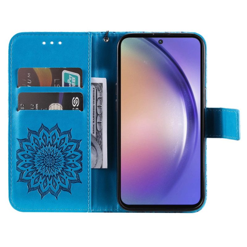 Kotelot Samsung Galaxy A55 5g Upea Mandala Hihnalla