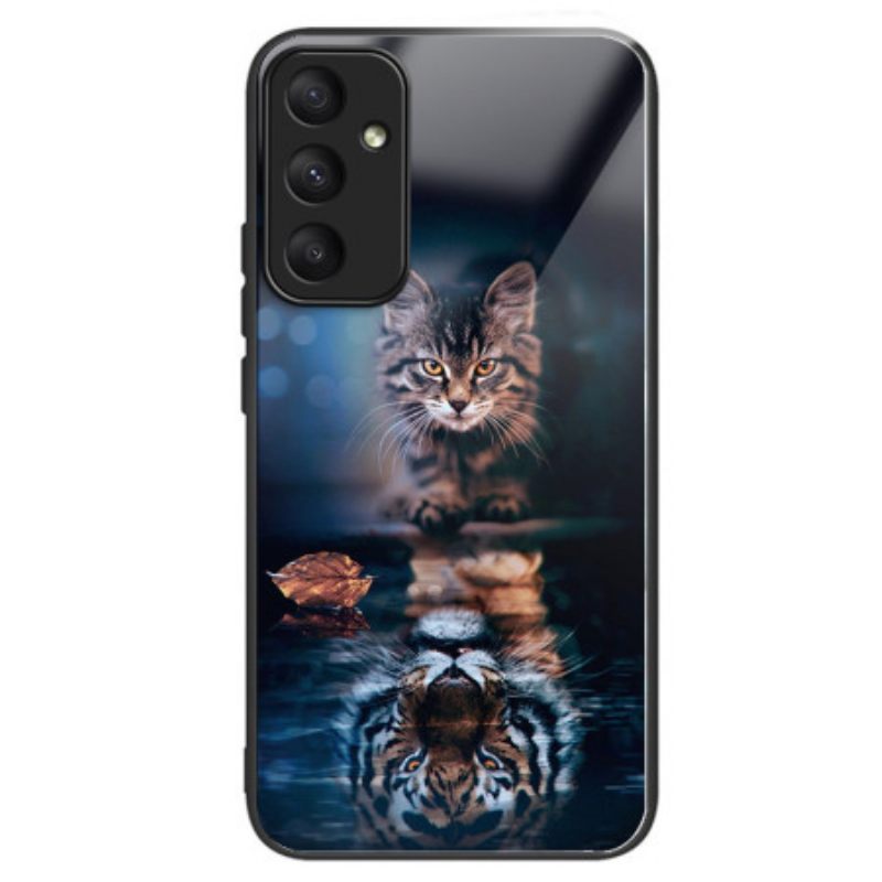 Kuori Samsung Galaxy A55 5g Cat And Tiger Tempered Glass Suojakuori